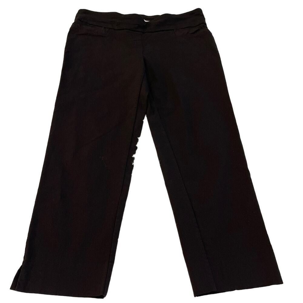ZAC & RACHEL Black Dress Pants Spandex Women Sz 14 Gently used